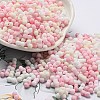 Macaron Color Opaque Frosted Glass Seed Beads X1-SEED-K009-12B-02-1