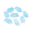 Transparent Spray Painted Glass Beads X1-GLAA-I050-10E-1