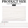 Flat Polyester Wide Elastic Cord OCOR-WH0100-22B-2