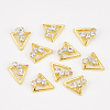 Alloy Rhinestone Cabochons MRMJ-T013-09B-1