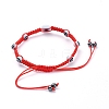 Adjustable Nylon Thread Braided Bead Bracelets BJEW-JB05292-02-2