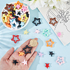 72Pcs 18 Colors Acrylic Beads OACR-SC0002-61-3