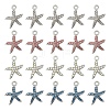 20Pcs 4 Colors Alloy Pendants FIND-YW0012-38-1
