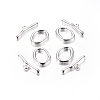 Alloy Toggle Clasps PALLOY-G014-S-2