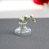 Transparent Miniature Glass Vase Bottles BOTT-PW0006-04J-1