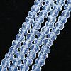 Glass Beads Strands EGLA-A034-J6mm-D06-3