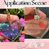 30Pcs Transparent Acrylic Pendants OACR-SC0002-30A-7