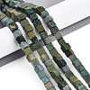 Natural Shoushan Jade Beads Strands G-T140-48A-1