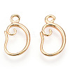 Brass Earring Hooks X-KK-I649-05G-NF-2