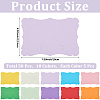 50Pcs 10 Colors DIY Paper Blank Greeting Cards AJEW-CP0010-26B-2