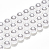 Baking Painted Pearlized Glass Pearl Bead Strands HY-N002-8mm-A12-3