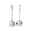 304 Stainless Steel Threaded Ball Eyepin X-STAS-G385-01P-01-1
