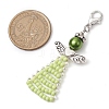 Angel Glass Seed Beads Pendants Decrotions HJEW-MZ00116-4