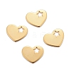 201 Stainless Steel Charms STAS-K217-74G-3