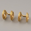 Stainless Steel Cuff Earrings EJEW-WH0012-130G-1