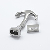 304 Stainless Steel Hook Clasps STAS-F122-29P-2