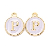 Golden Plated Alloy Charms ENAM-S118-01P-1