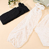 2 Pairs 2 Colors Polycotton Leg Sleeves AJEW-CY0001-29-3