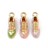 Alloy Enamel Pendants FIND-Z106-04G-1