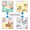Tarnish Resistant 304 Stainless Steel Cookie Cutters LS-DIY-E012-43-3