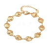 Beach 304 Stainless Steel Shell Sea Animals Link Chain Bracelets BJEW-D359-15A-G-2