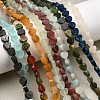 Natural & Synthetic Mixed Gemstone Beads Strands G-F801-B-01-1