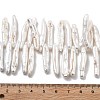Natural Baroque Keshi Pearl Beads Strands PEAR-P064-02H-06C-5