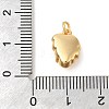 Leaf Rack Plating Brass Pendants Charms KK-S396-73G-3