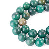 1Strand Natural African Jade Beads Strands G-TA0003-50A-3