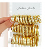 CCB Plastic Stud Earrings Sets for Women WG4BA1F-01-1