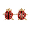 304 Stainless Steel Enamel Pendants STAS-P410-39C-G-1
