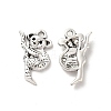 Tibetan Style Alloy Pendants TIBE-B001-55AS-1