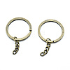 Iron Split Key Rings X-IFIN-T004-15AB-1
