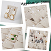 1Pc Linen Jewelry Pendant Necklace Storage Box with 24 Compartments AJEW-SP0001-05-6