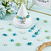 120Pcs 6 Styles Dyed Synthetic Turquoise Beads G-SC0003-50-3