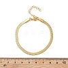 304 Stainless Steel Herringbone Chains Bracelet for Men Women BJEW-D450-01G-02-4