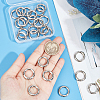 SOFPLATE Zinc Alloy Spring Gate Rings FIND-SP0001-08A-3