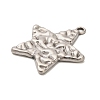 304 Stainless Steel Pendants X-STAS-P417-04B-P-2