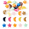 20Pcs 2 Styles Opaque Acrylic Beads OACR-TA0002-98-2