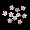 Dyed & Heated Glass Bead Caps GLAA-Z019-02J-1