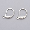 304 Stainless Steel Leverback Earring Findings X-STAS-H434-51S-1