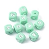 Silicone Beads for Bracelet or Necklace Making SIL-TAC001-04A-W-2