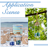 Glass Bead in Transparent Glass Bottle Display Decorations AJEW-AB00172-7