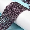 Transparent Glass Beads Strands X-GLAA-H027-01A-2