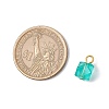 Transparent Acrylic with Iron Pendants PALLOY-JF03680-01-2