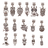 Tibetan Style Alloy European Dangle Charms PALLOY-PH0005-84AS-1