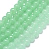 Natural Malaysia Jade Beads Strands G-L645-C01-8mm-12-1
