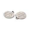 Non-Tarnish 201 Stainless Steel Pendants STAS-C057-23P-3