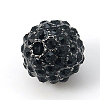 Alloy Rhinestone Beads RB-A034-10mm-A02B-2