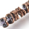 Electroplated Non-magnetic Synthetic Hematite Bead Strand G-E498-01C-1